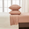 4-Piece Interlock Microfiber Sheet Set - Mackenna Collection