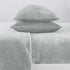 4-Piece Solid Plush Sheet - Velvet Luxe Collection