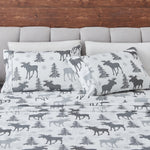 4-Piece Lodge Microfiber Sheet - Mountain Ridge Collection