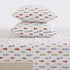 4-Piece Coastal Microfiber Sheet Set - Nantucket Collection