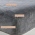Solid Plush Fitted Sheet - Velvet Luxe Collection