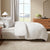 100% Cotton Waffle Weave Duvet Set - Mattea Collection