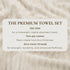 Luxury Cotton Towels - Karina Collection