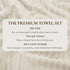 Luxury Cotton Towels - Karina Collection