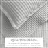 3-Piece Solid Quilt - Alicia Collection