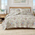 Floral Printed Cotton Quilt Set - Mendocino Collection