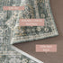Medallion Machine Washable Accent Runner 2'4" x 7' - Nava Collection
