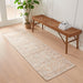 Medallion Machine Washable Accent Runner 2'4" x 7' - Nava Collection