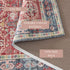 Medallion Machine Washable Accent Runner 2'4" x 7' - Nava Collection