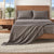 4-Piece Cotton Solid Flannel Sheet - Nordic Collection