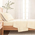 4-Piece Cotton Solid Flannel Sheet - Nordic Collection