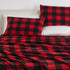 4-Piece Printed Fleece Sheet - Dara Collection