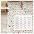 4-Piece Turkish Cotton Christmas Flannel Sheet - Whittaker Collection