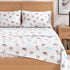 4-Piece Turkish Cotton Christmas Flannel Sheet - Whittaker Collection