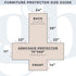 Reversible Furniture Protector - Elenor Collection