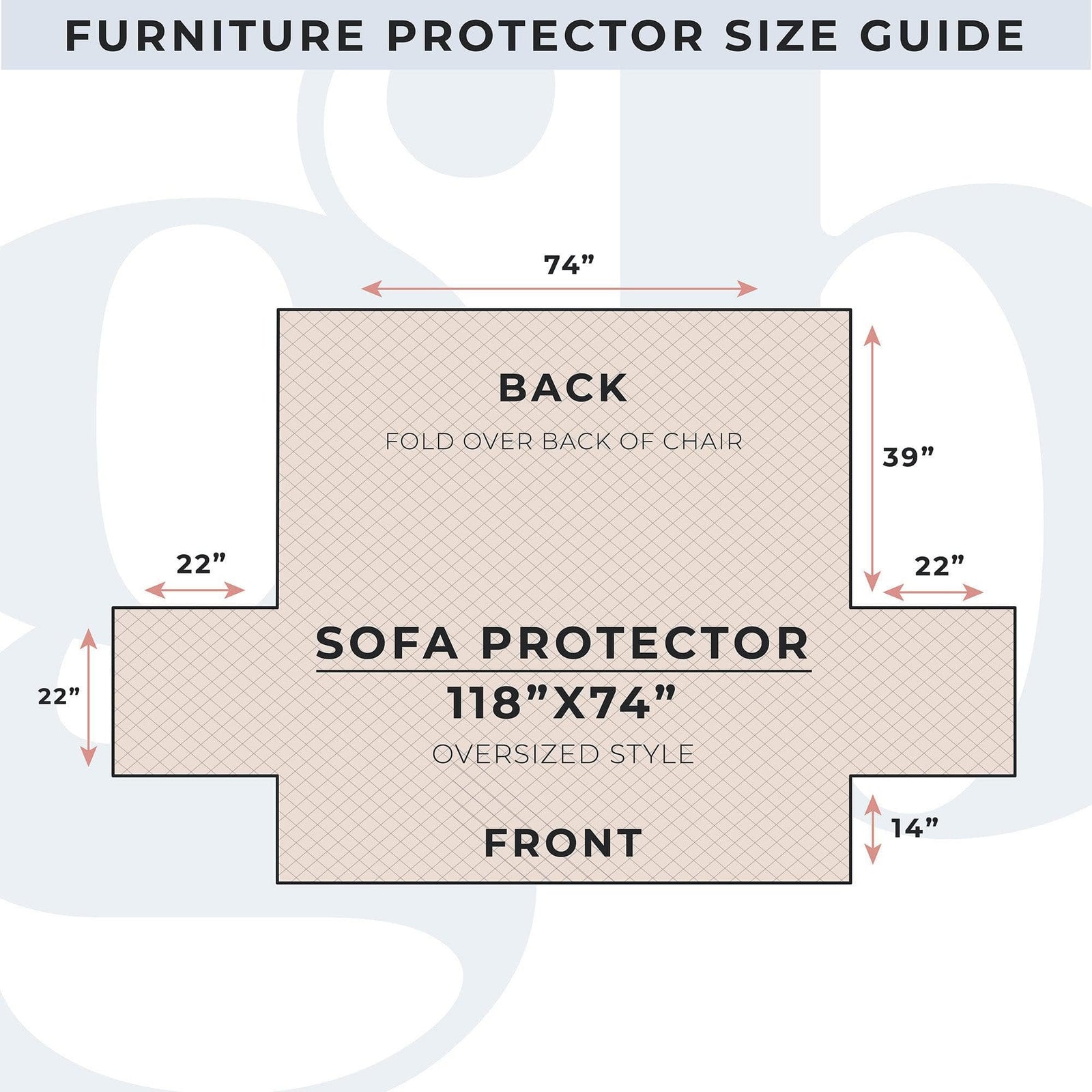 Reversible Furniture Protector - Elenor Collection