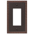Placa de pared de bronce envejecido con llave griega - 1 balancín