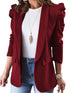 Trendy Puff Sleeve Blazer