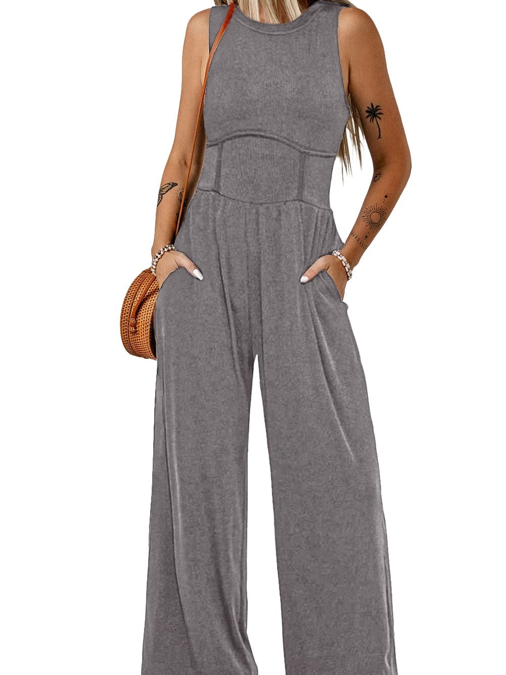 Simple and Chic Jumpsuit