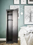 Gun Safe Rifle Cabinet with Quick Access Biometric Lock and Backup Keys