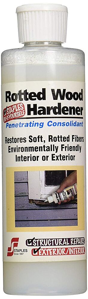 H.F. Staples 412 Rotted Wood Hardener - 8oz
