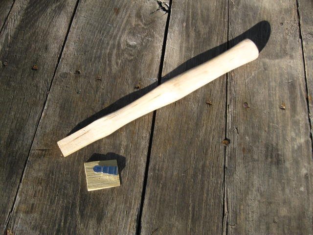 12" Claw Hammer Handle for 7oz. Heads