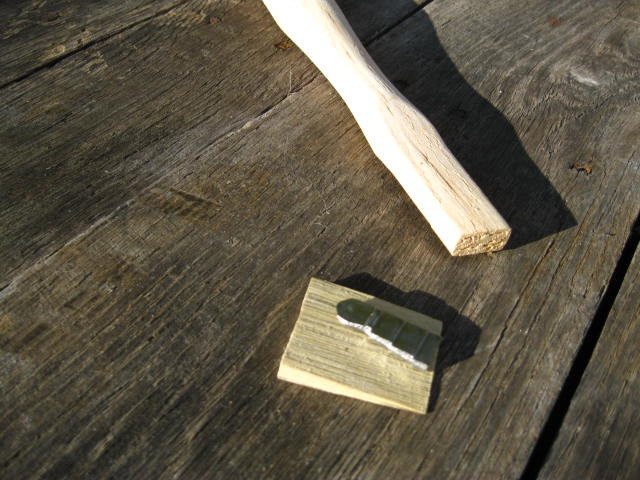 12" Claw Hammer Handle for 7oz. Heads
