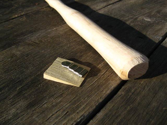 12" Claw Hammer Handle for 7oz. Heads