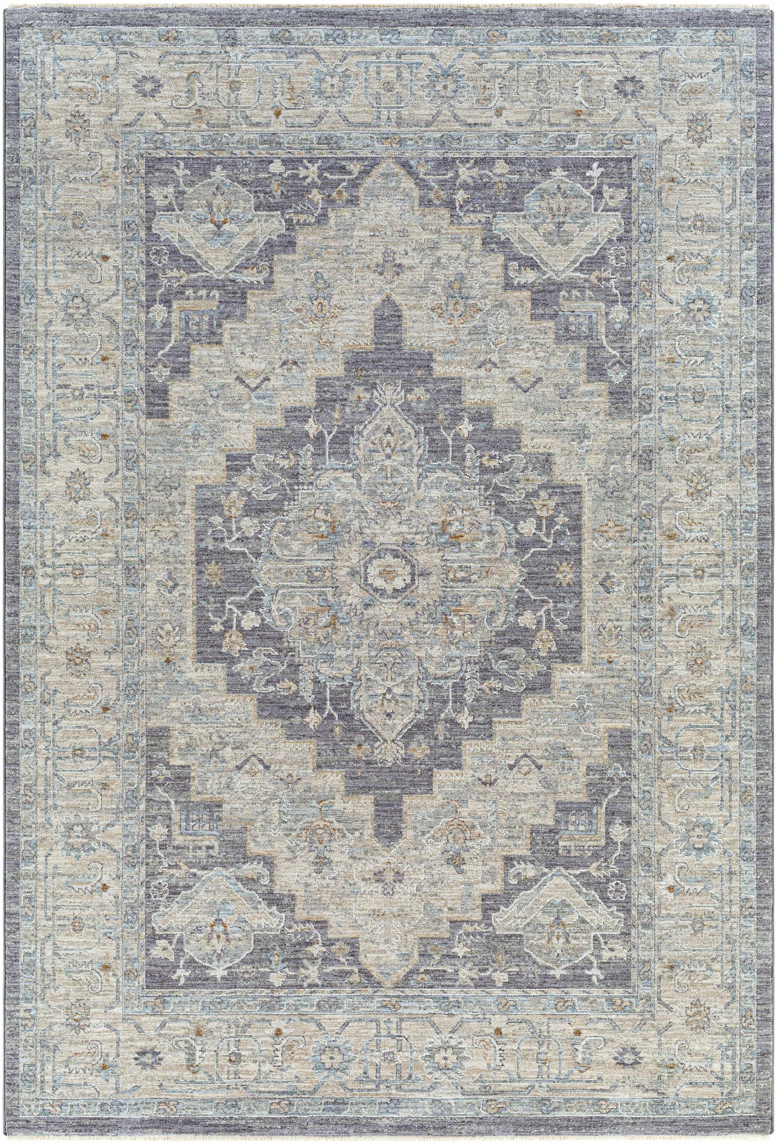 Alfombra Sema Blue Medallion - Liquidación