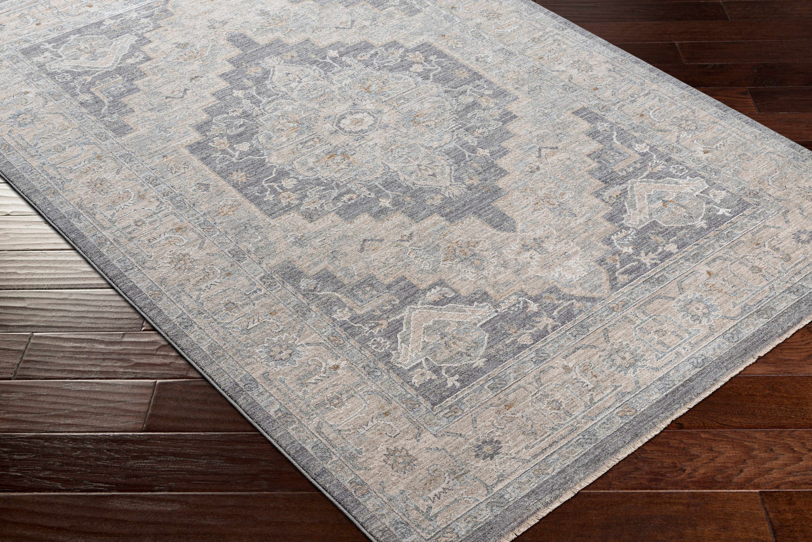 Alfombra Sema Blue Medallion - Liquidación