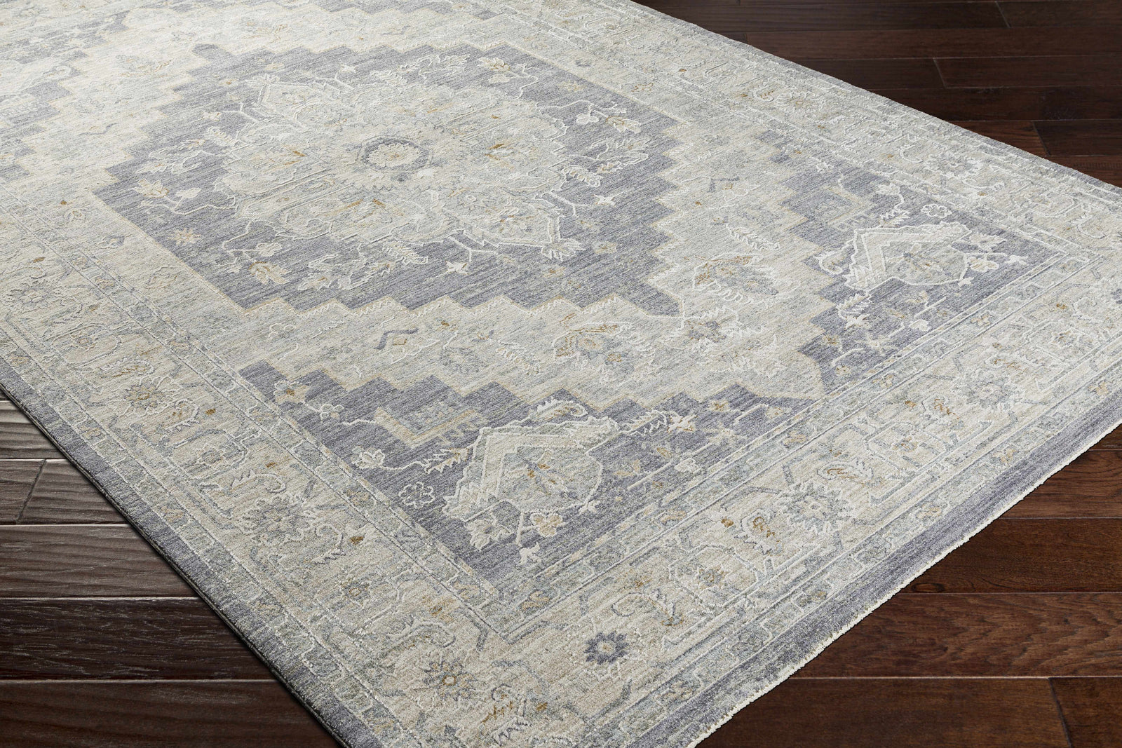 Alfombra Sema Blue Medallion - Liquidación