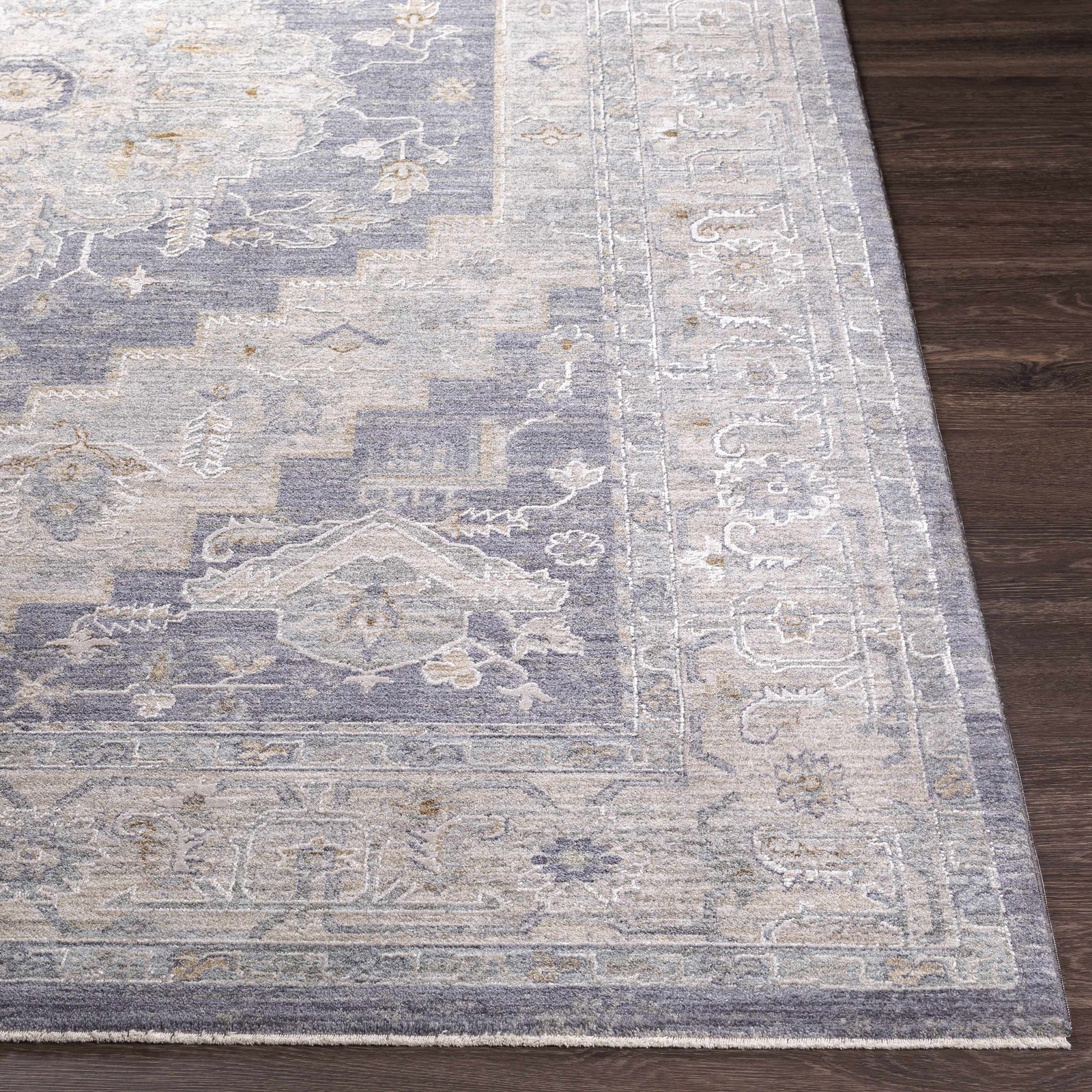 Alfombra Sema Blue Medallion - Liquidación
