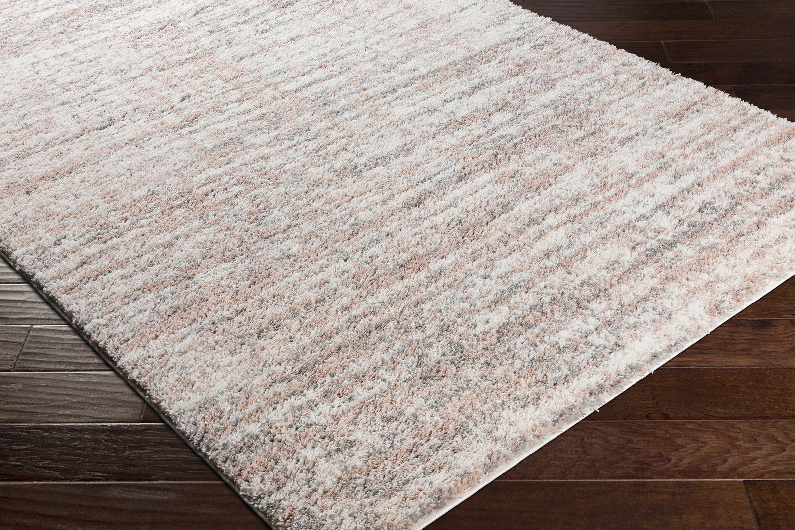 Alfombra de felpa rosa polvorienta Hammond