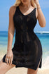 Open Knit Sheer Beach Tunic