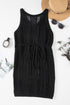 Open Knit Sheer Beach Tunic