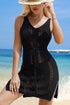 Open Knit Sheer Beach Tunic