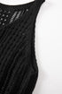 Open Knit Sheer Beach Tunic