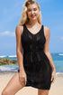 Open Knit Sheer Beach Tunic