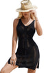 Open Knit Sheer Beach Tunic
