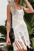 Open Knit Sheer Beach Tunic