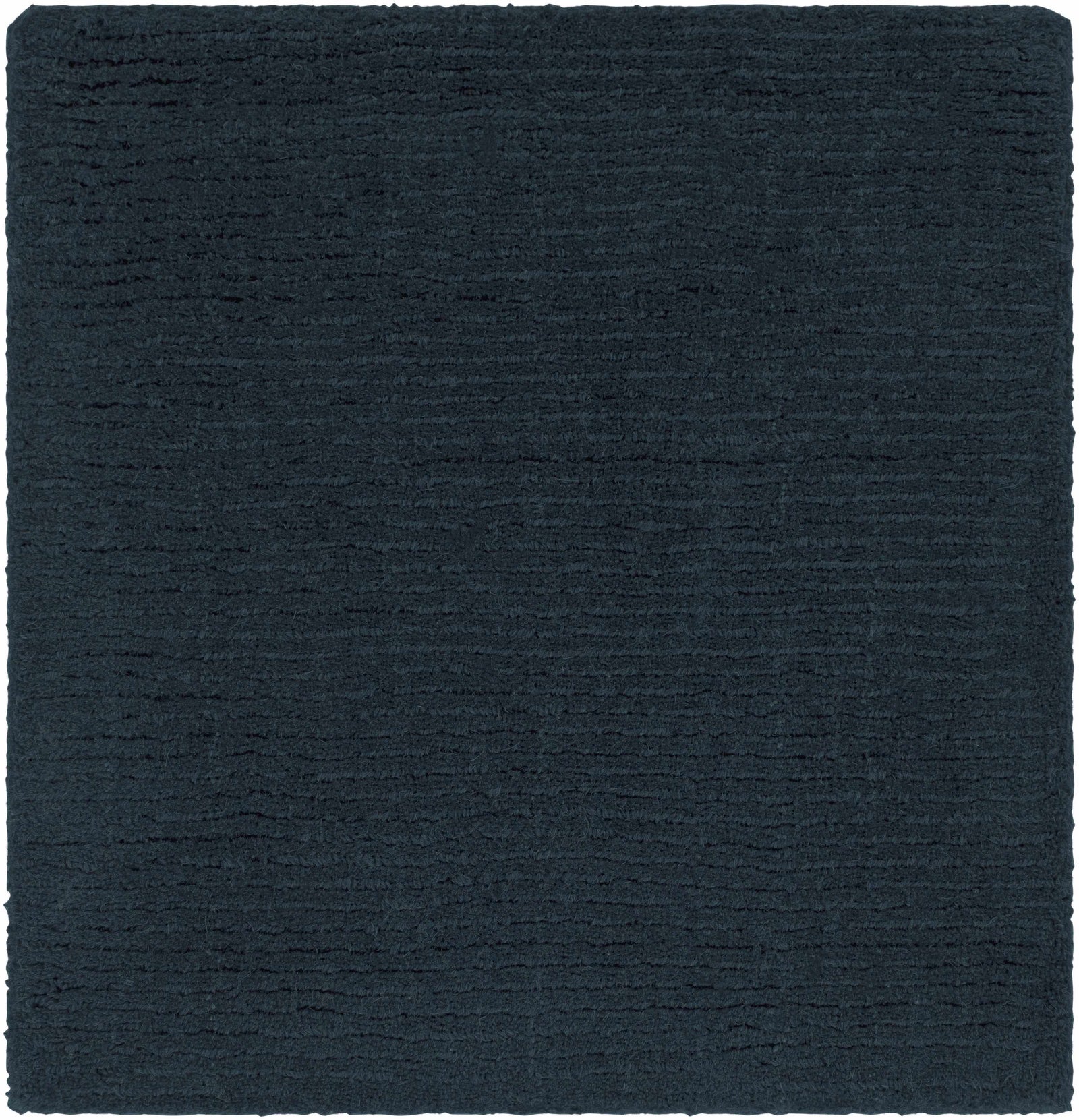 Brockton Solid Wool Dark Blue Area Rug