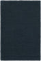 Brockton Solid Wool Dark Blue Area Rug