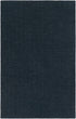 Brockton Solid Wool Dark Blue Area Rug