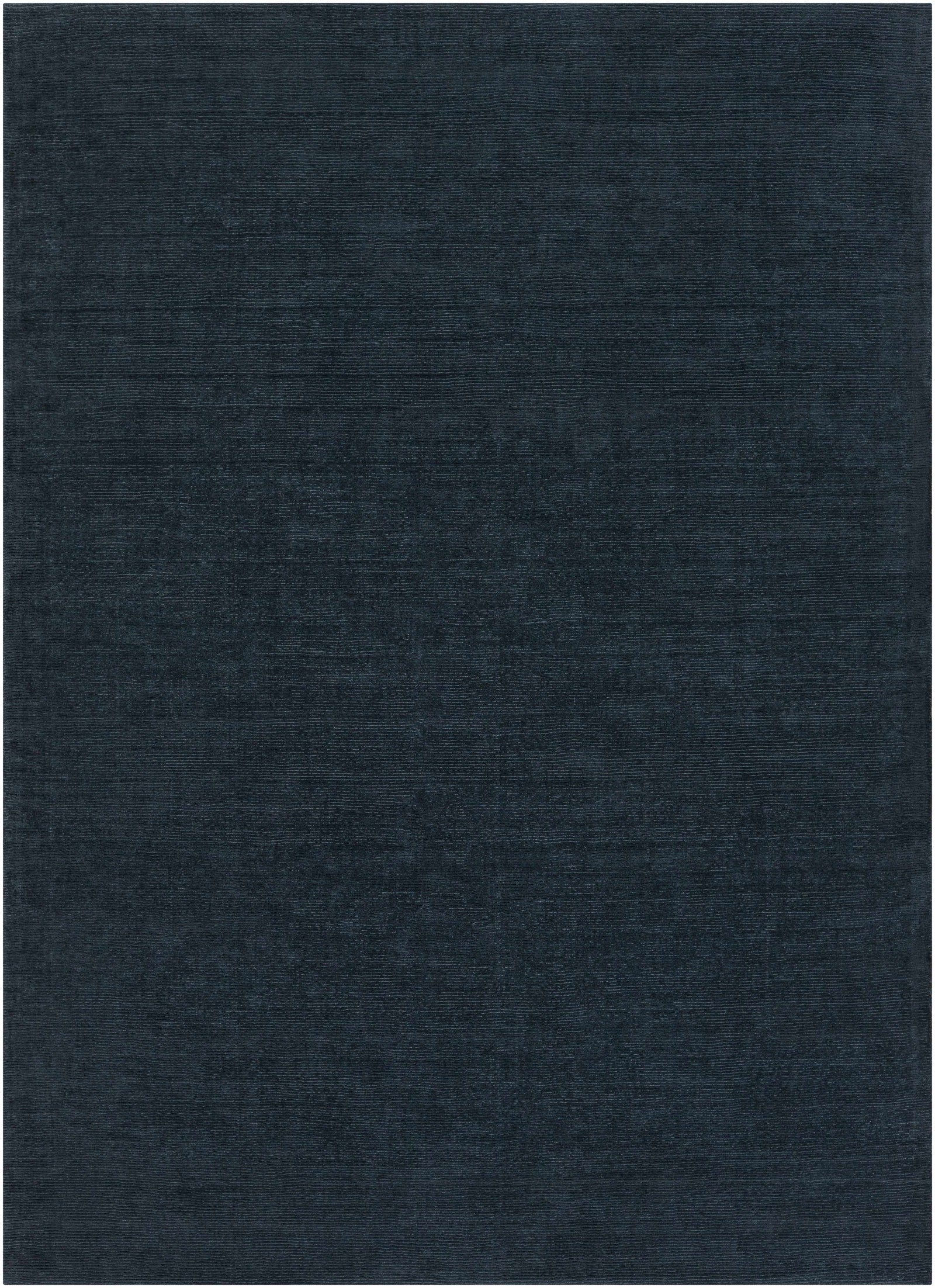 Brockton Solid Wool Dark Blue Area Rug