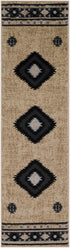 Alfombra azteca marrón Buckhaven