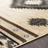 Alfombra azteca marrón Buckhaven