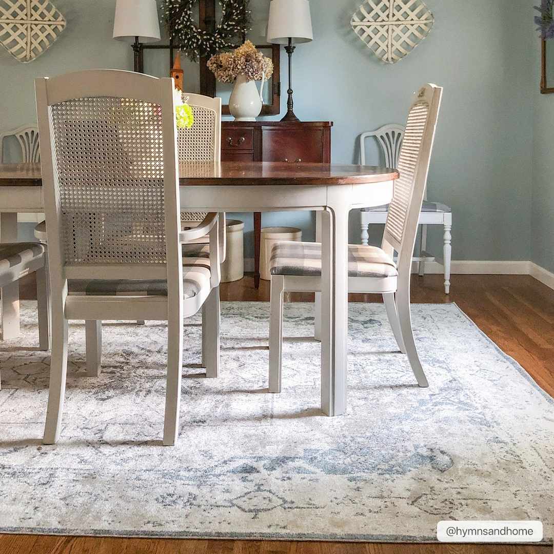 Alfombra lavable de pelo plano Hera Ivory