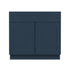 Mueble de baño con lavabo individual de 30 pulgadas, estilo shaker, color azul marino