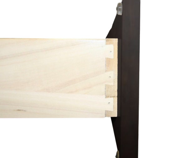 Mueble de baño con un solo lavabo y cajones de 60 pulgadas con mezclador de espresso