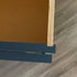 Mueble de baño con lavabo individual de 30 pulgadas, estilo shaker, color azul marino
